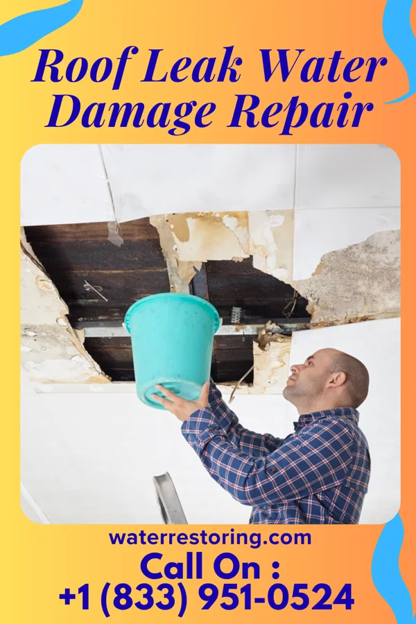 Roof Leak Water Damage Repair in New Town, ND
